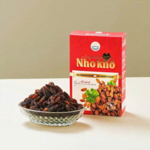 nho kho tu nhien nhap khau tu uc  (hop 200 g)