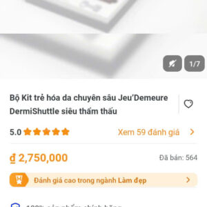 bo kit tre hoa da chuyen sau Jeu'Demeure Dermi Shuttle sieu tham thau