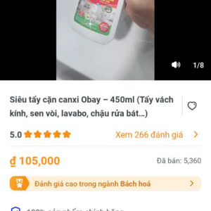 sieu tay can can xi o bay-450ml(tay vach kinh,sen voi,lavabo, chau rua bat...)