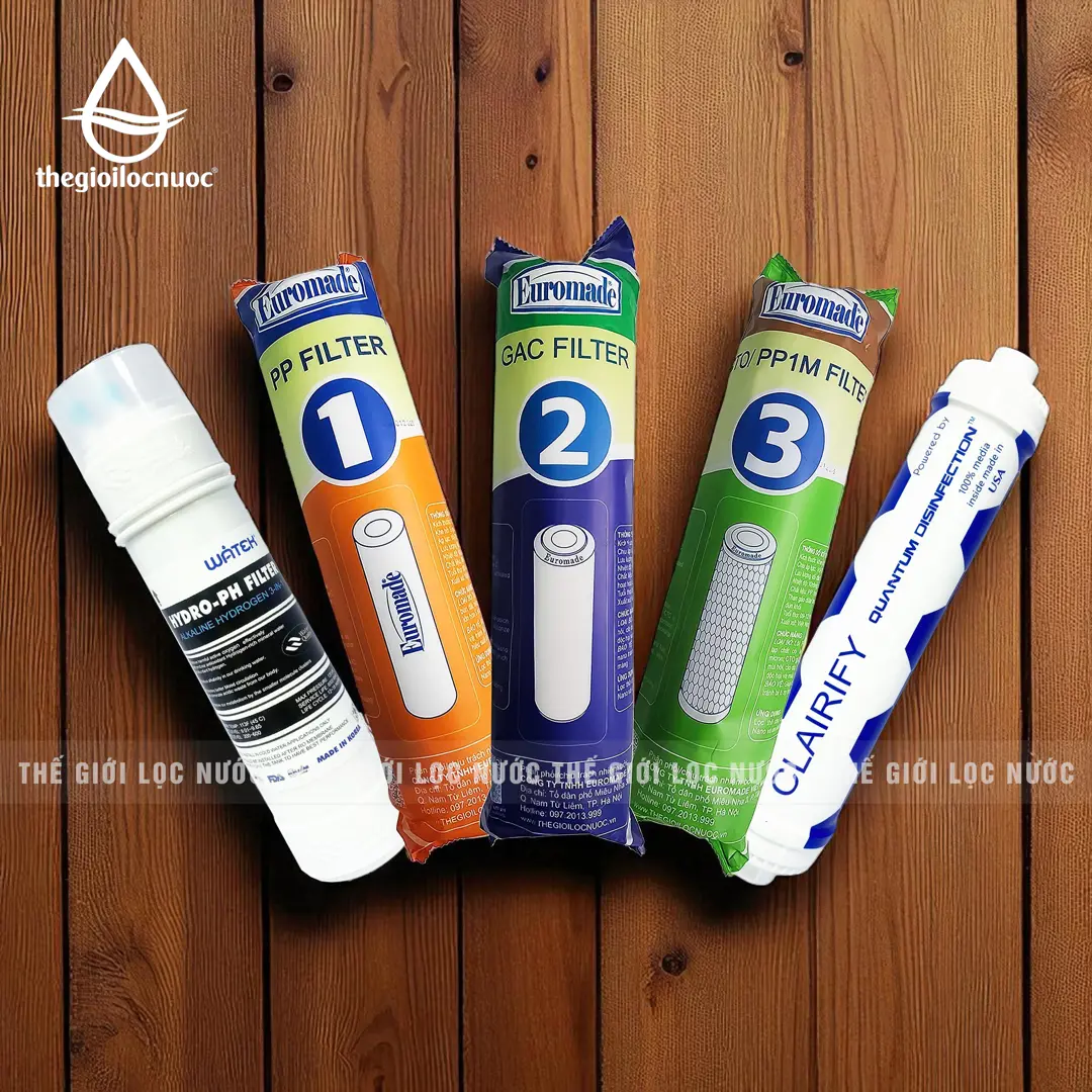 combo loi loc nang cap may loc nuoc cac hang,model:F-CB-BNC