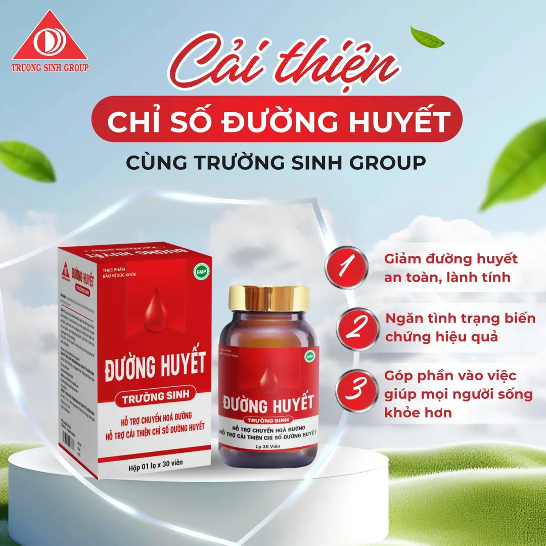 vien uong ho tro cai thien chi so duong huyet truong sinh 30 vien
