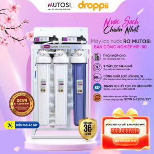 Máy lọc nước bán công nghiệp MUTOSI 80L/h MP-80