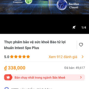 thuc pham bao ve suc khoe bao tu loi khuan Intest Plus