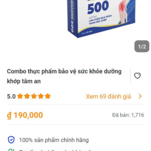 combo thuc pham bao ve suc khoe duong khop tam an