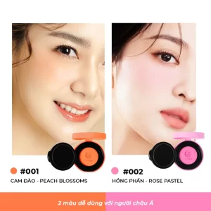 phan nuoc ma hong C'CHOI-Slim cushion Blush