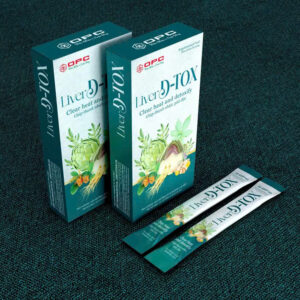 Liver D tox-Giúp thanh nhiệt ,giải độc cơ thể(Hộp 10 gói x15 ml)