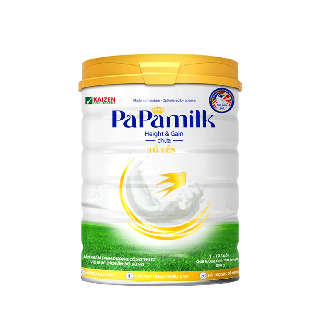 sua non to yen Papamilk Height&Gain giup tang cuong chieu caocho tre tu 1-...