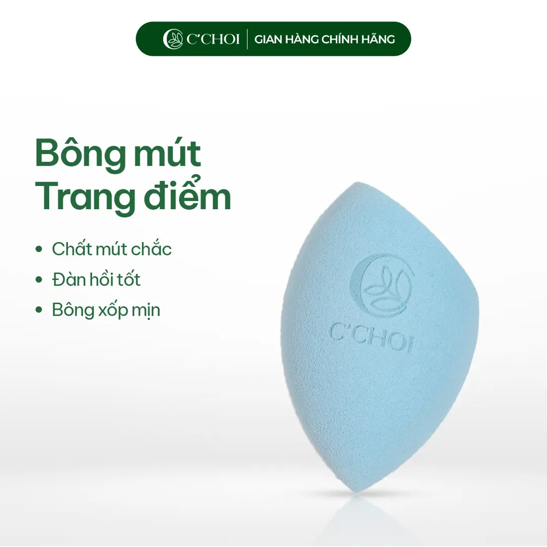bong mut trang diem tan kem nen C'Choi