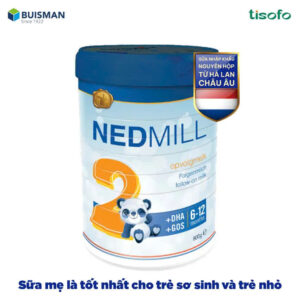 sua cong thuc Nedmill Stage2-bo sung dinh duong cho tre tu 6 -12 thang tuoi