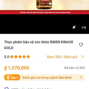 thuc pham bao ve suc khoe BIKEN KINASE