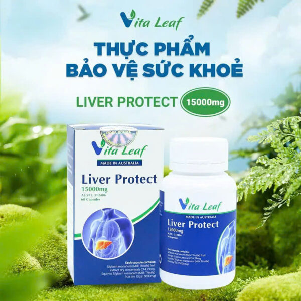 Viên uống liver protect 15000mg-Bảo vệ và duy trì chức năng gan(60 viên)