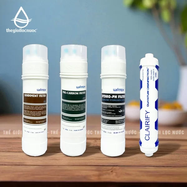 combo lõi lọc nâng cấp đúc nguyên khối ,model :F-CB-DNK