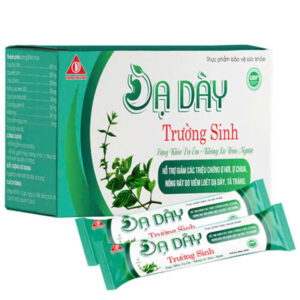 da day truong sinh ho tro giam acid da day trieu chung 0 chua,10goi/1hop