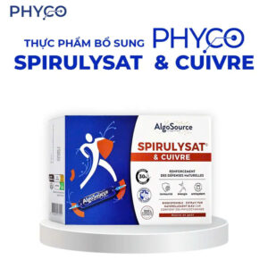 Thực phẩm bổ sung Phyco Spiruly&Cuivre
