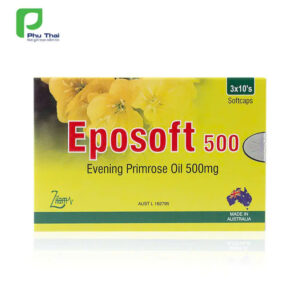 Viên uống cân bằng nội tiết tố,làm đẹp da Eposoft 500(hộp 30 viên)