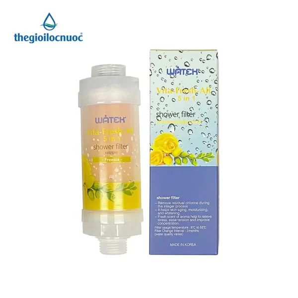 Lõi lọc nước Vita-Fresh-ALL  (lắp trước vòi sen tắm ),model: Vita-Fresh-ALL