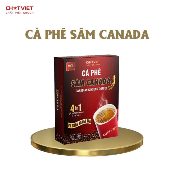 Cà phê Sâm CANADA  (hộp 10 gói)