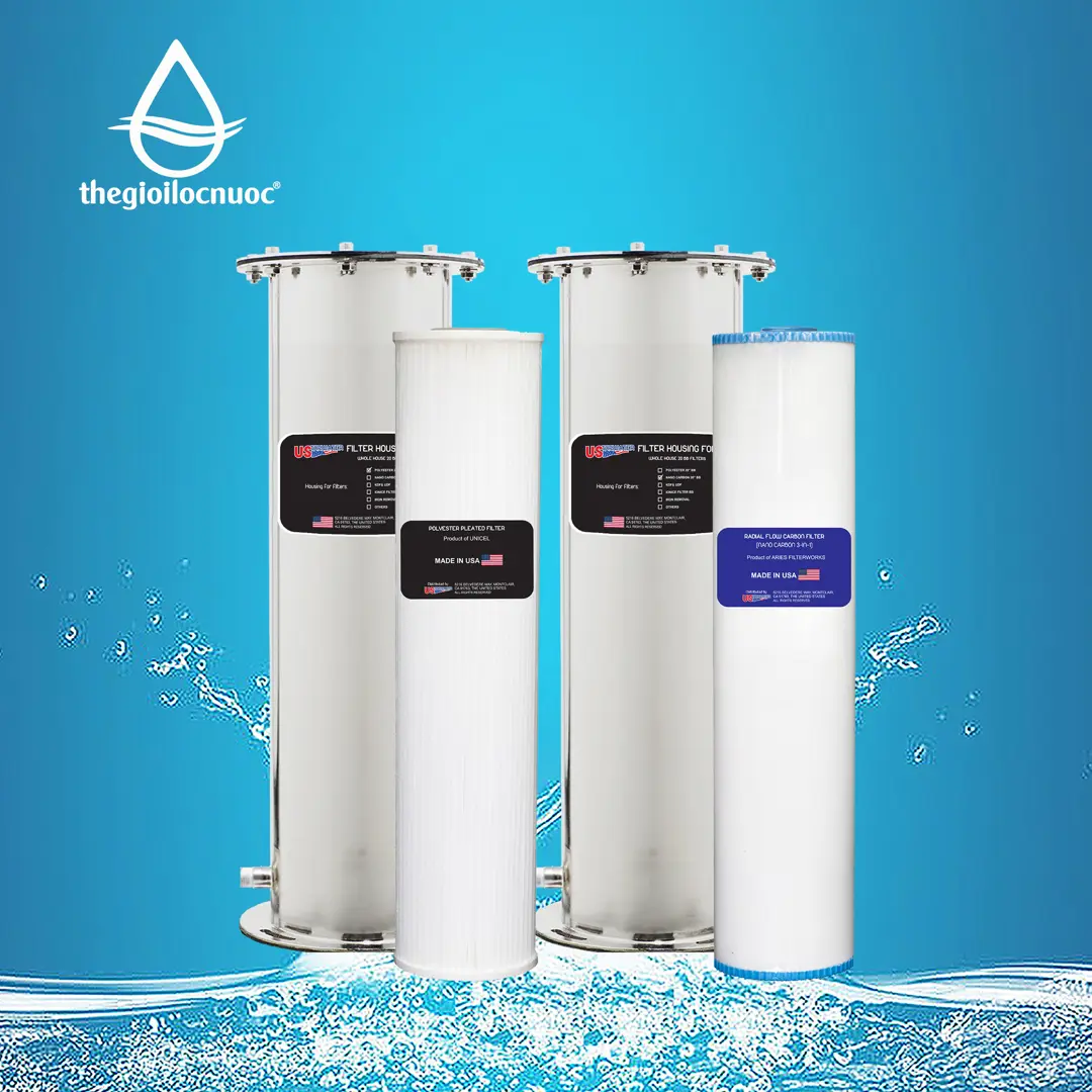 Bộ lọc tổng mỹ USTOPWATER ,model :clo-Plus-US
