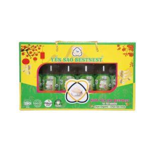 Hộp 6  chai nước yến sào BESTNEST tự nhiên  180 ml