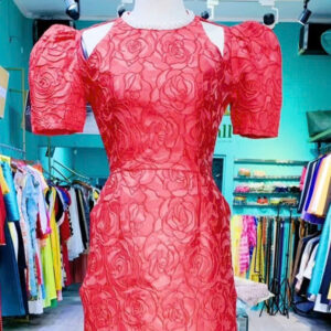 Set Áo dài Gấm hoa thiên lý