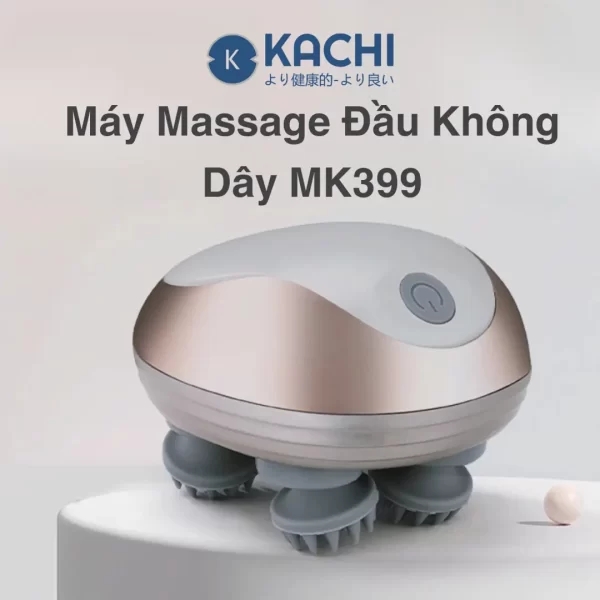 Máy Massage Đầu không dây Kachi MK-339-Giải pháp thư giản hiệu quả cho người bận rộn