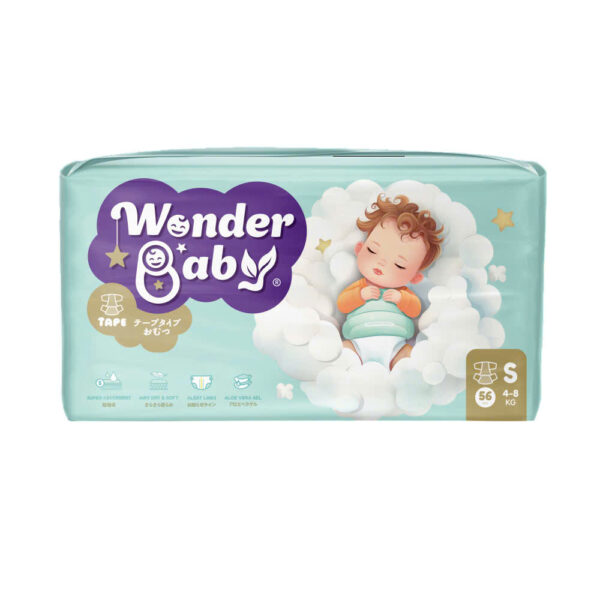Tã dán Wonder Baby- Size s  (56 miếng )