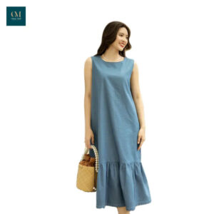 Đầm  đuôi cá Linen