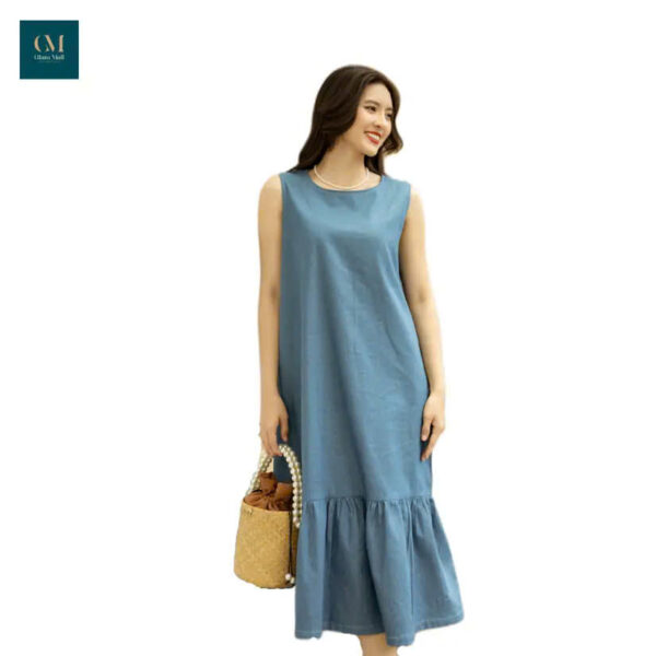 Đầm  đuôi cá Linen