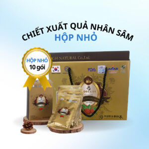 Chiết suất quả sâm Ginseng Berry N Extract   (loại nhỏ 10 túi /hộp )