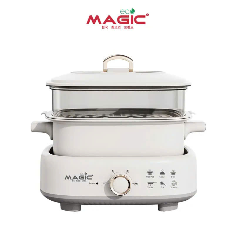 Nồi hấp lẫu 2 in 1 Magic Eco AC-281