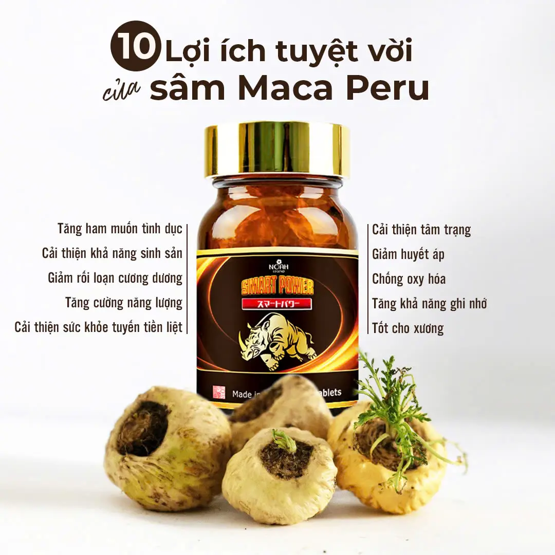 Viên uống tăng cường sinh lực nam giới Smart Power