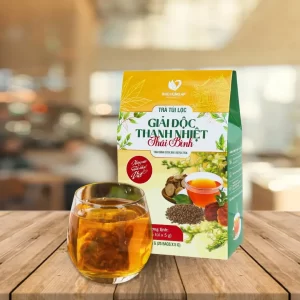 Trà thải độc thanh nhiệt thái bình 125gr  (túi lọc )