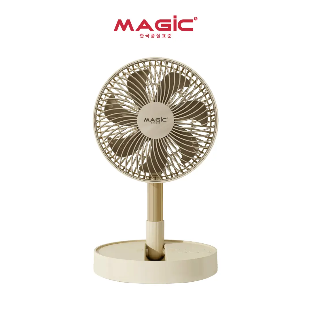 Quạt tích điện gấp gon Magic A-008