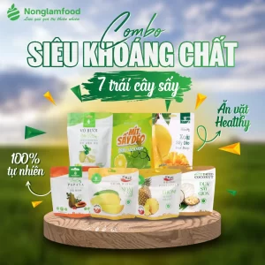 Set siêu khoáng chất NLF-7 loại trái cây sấy