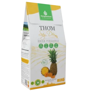 Thơm sấy dẻo Nonglamfood-hộp 100g