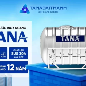 Bồn inox tân Á ngang 4500L  ĐK  1340   (phân phối từ bình định trở ra bắc   )