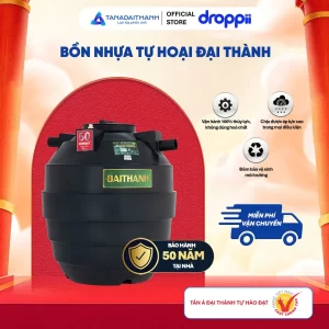 Bồn nhựa tự hoại Đại thành 1.500D